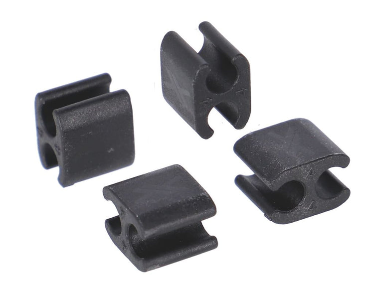 Xlc kabed kabelclip 4mm zw ds a 4 brx120