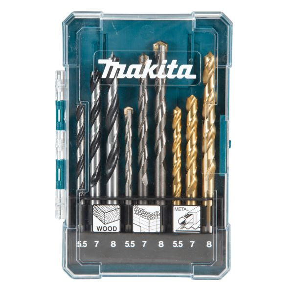 Makita accessoires d-71978 | borenset | 9-delig - d-71978