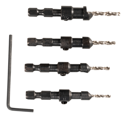 Makita accessoires verzinkboor quad driver-set - d-73455 - d-73455