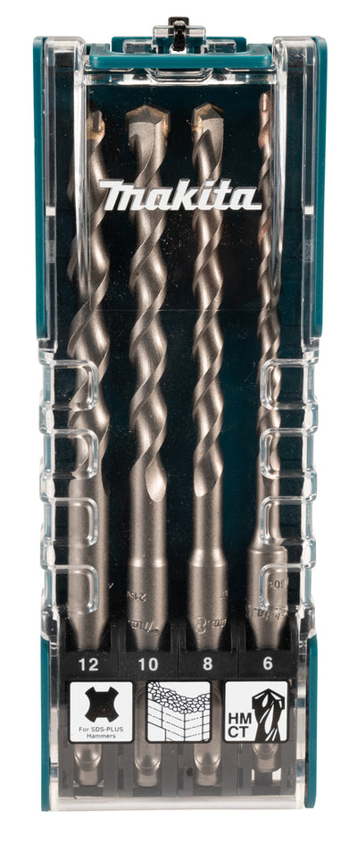 Makita accessoires p2s betonborenset | sds-plus | 4-delig - d-74756
