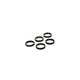 Zak a 5 balhoofd vulring 1.1 8 zwart 5mm spacer