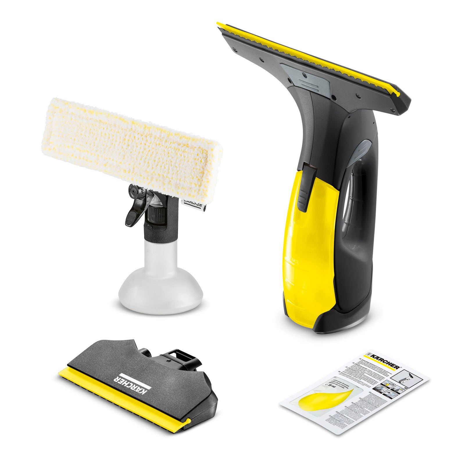 Karcher accu aangedreven ruitenreiniger wv 2 black edition - 1.633-426.0