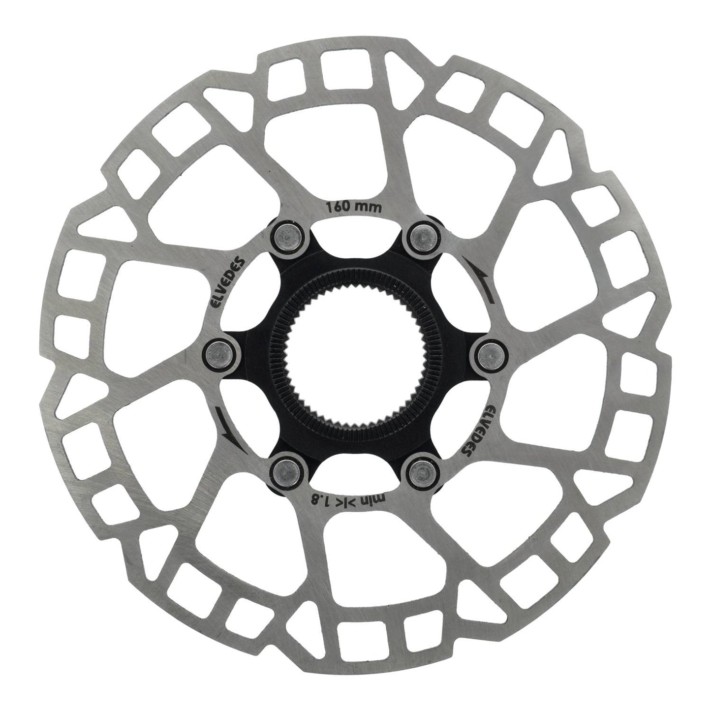 Elvedes Remschijf centerlock ø160mm T=2,0mm