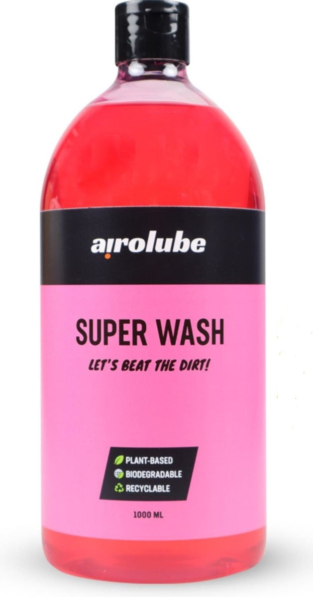 Superwash fiets-autoshampoo 1000 ml rood