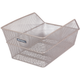 Basil fietsmand cento achtermand 24 x 38,5 x 11 cm - nude metallic