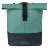 Basil b.v. dubbele fietstas cove mik 28-32l 14 x 29 x 36 cm - groen zwart