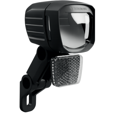 Herrmans koplamp nordic mr5 e-bike 140 lumen - zwart