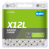 Kmc x12l silver chain 12 compartments 126gl wax - afbeelding 2