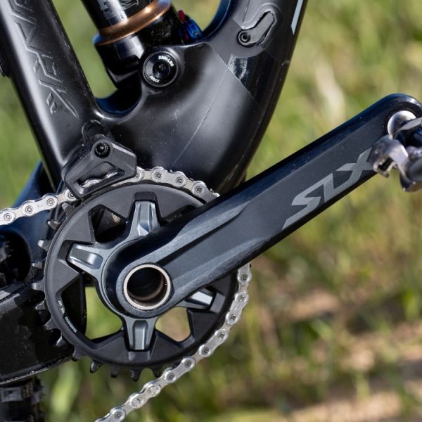 Shimano - Crankstel 12-speed SLX FC-M7120-1 zonder kettingblad 175 mm - zwart