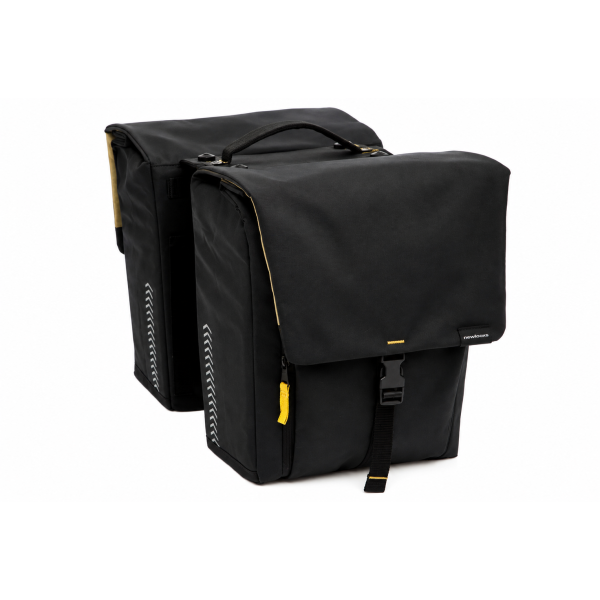 Newlooxs new looxs dubbele tas tulum mik 2.0 32l rpet zwart