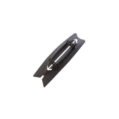voorspatbord Mudflap XL 33 cm zwart