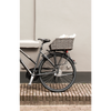 Basil Cento Rattan Look - fietsmand - achterop -bruin