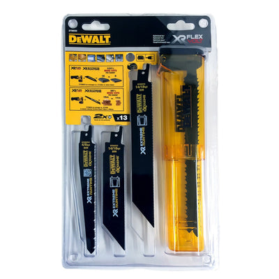 Dewalt accessoires dt99550-qz 13-delige set reciprozaagbladen - dt99550-qz