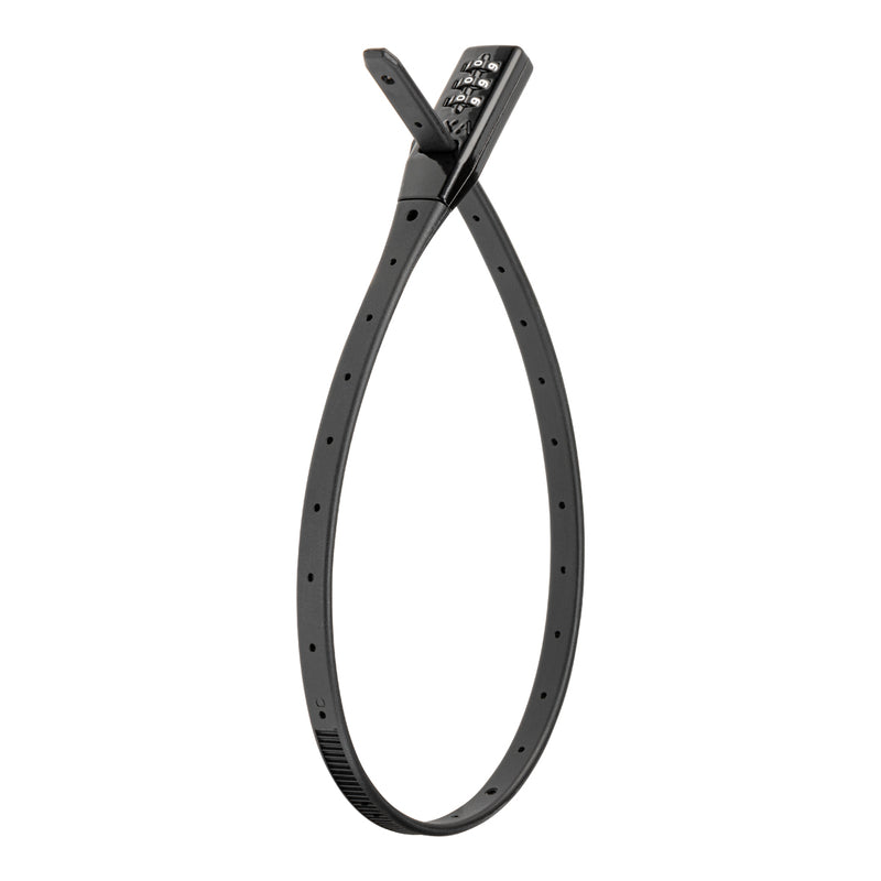 Axa kabelslot code zipper zwart