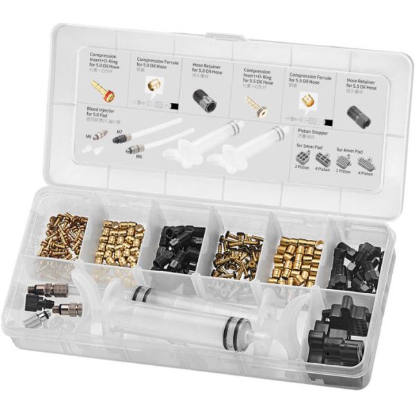 schijfrem service-kit voor 5.0 5.5 mm remleidingen