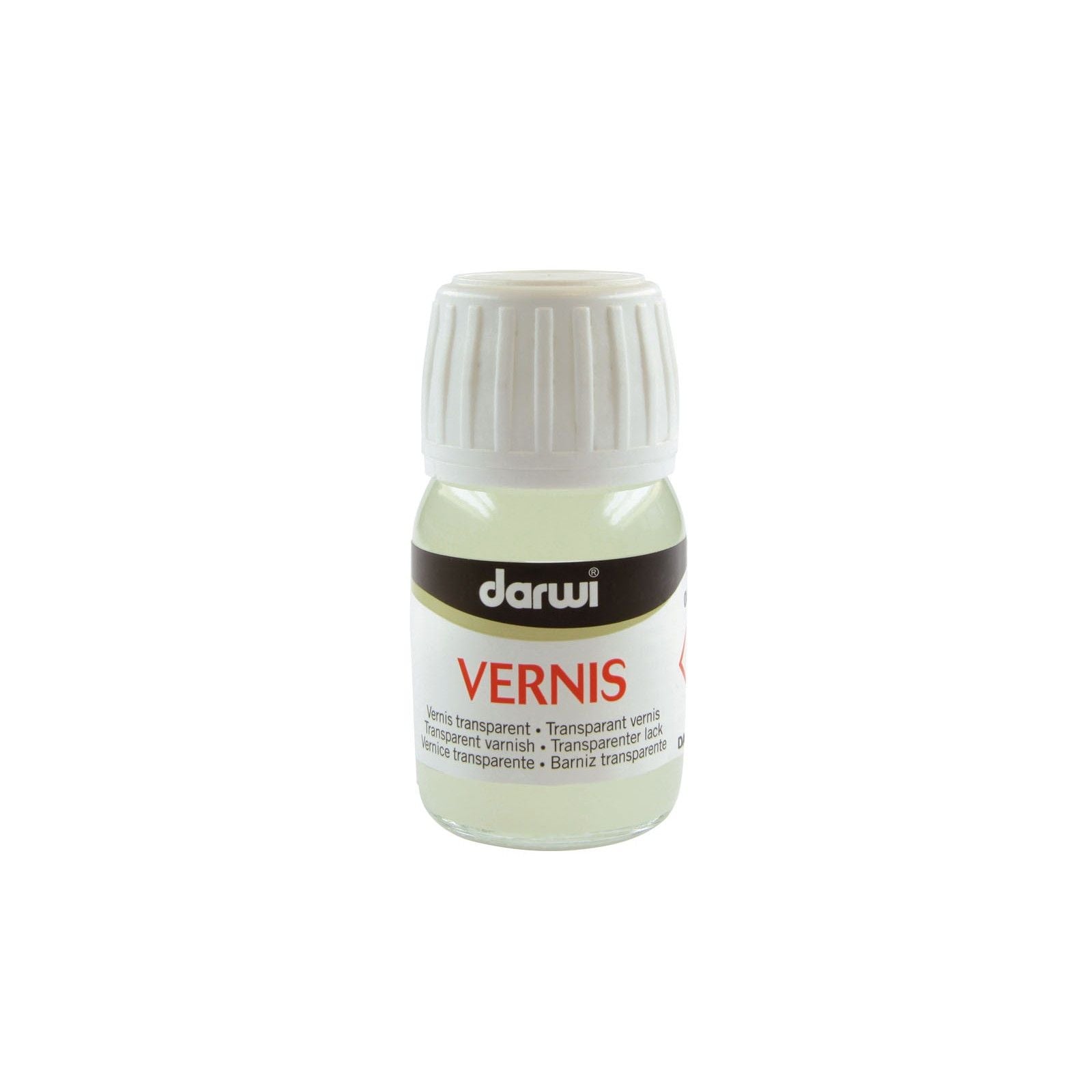 Merkloos darwi • varnish satin-finish transparant 30ml