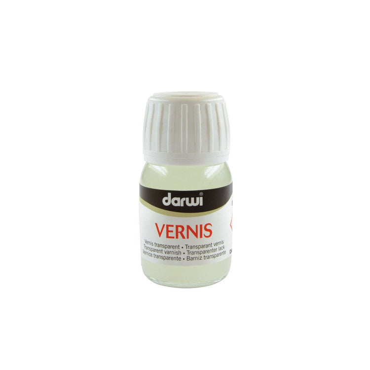 Merkloos darwi • varnish satin-finish transparant 30ml
