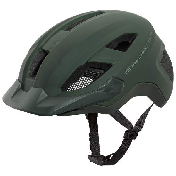 Ked fietshelm embrace urban - m (54-58 cm) - donkergroen