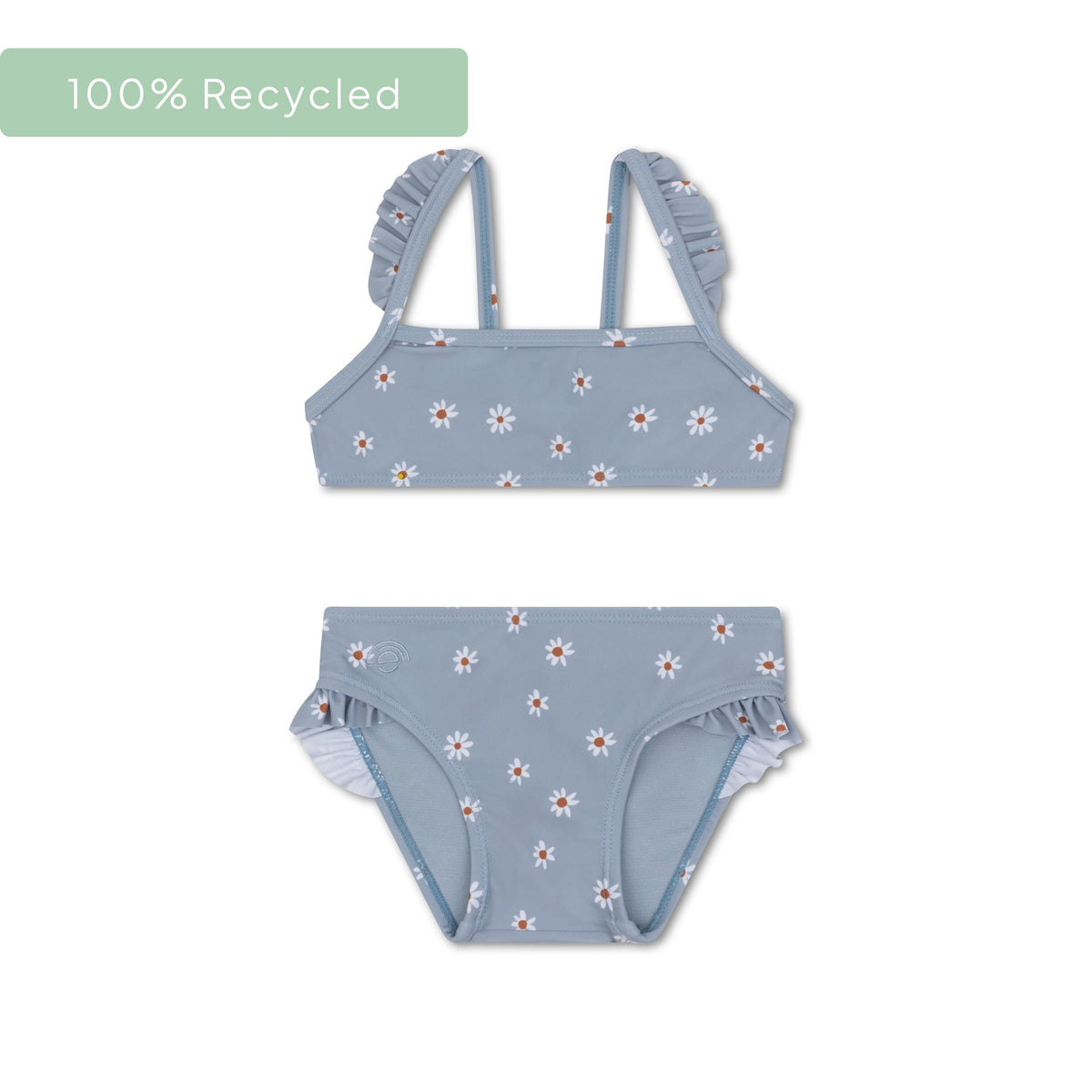 Daisy flower | blauw meisjes uv bikini