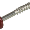 Dak gevel dak gevel kleurkopschroef rvs-a2 wijnrood ral3005 4.8x25 | 50 stuks - 6304.30.37132