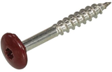 Dak gevel dak gevel kleurkopschroef rvs-a2 wijnrood ral3005 4.8x25 | 50 stuks - 6304.30.37132 - afbeelding 1