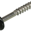 Dak gevel dak gevel kleurkopschroef rvs-a2 zwart ral9005 4.8x38 | 50 stuks - 6304.30.37523