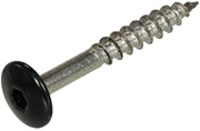 Dak gevel dak gevel kleurkopschroef rvs-a2 zwart ral9005 4.8x38 | 50 stuks - 6304.30.37523 - afbeelding 1