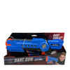 Dart gun alpha met 4 darts blauw 35,5cm