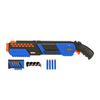Dart gun shotgun met 4 darts blauw 47,5cm