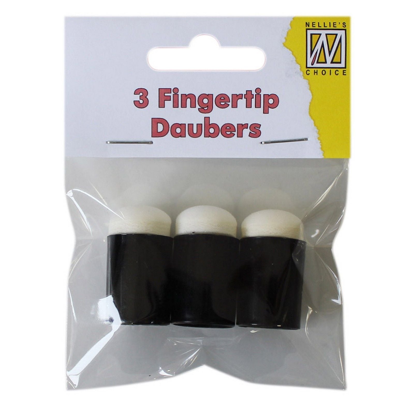 Nellie's choice • set with 3 fingertip sponge daubers #21348