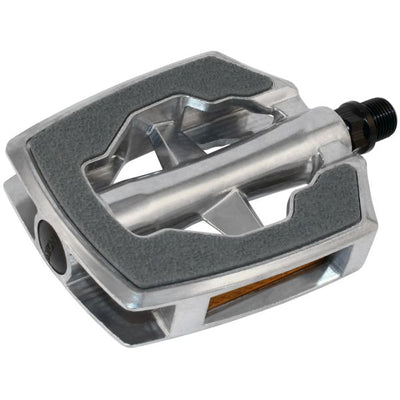 Pedalen Marwi SP-890 aluminium met sandblock - zilver