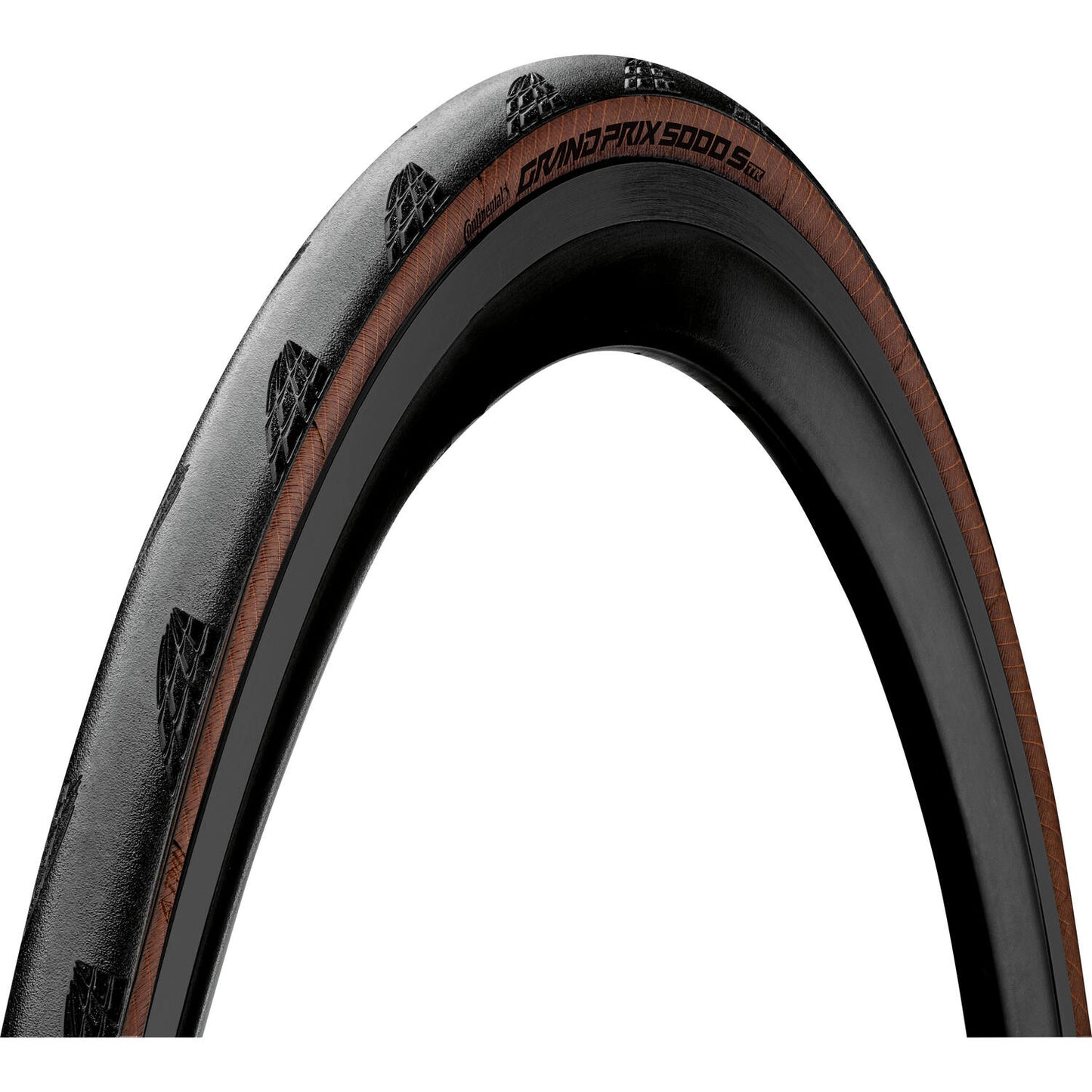 Continental Grand Prix raceband 700x25C, zwart bruin, tubeless, 25-622 ETRTO