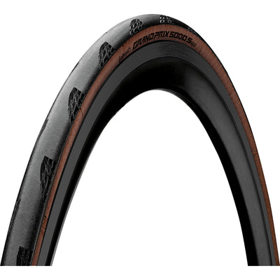 Continental Grand Prix raceband 700x25C, zwart bruin, tubeless, 25-622 ETRTO
