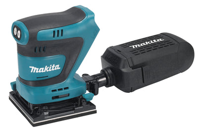 Makita dbo481z accu handpalm vlakschuurmachine | 18v | zonder accu's en lader | in doos - dbo481z