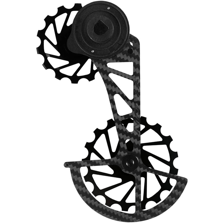 Novaride - axs xplr carbon ceramic derailleur sram red force zwart