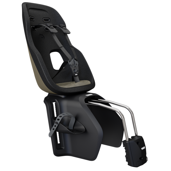Thule yepp nexxt 2 maxi – fietsstoeltje - achterzitje - frame montage - deep khaki