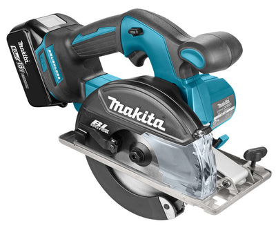 Makita dcs551rtj 18v metaal cirkelzaag 150 mm | 18v 5.0ah li-ion