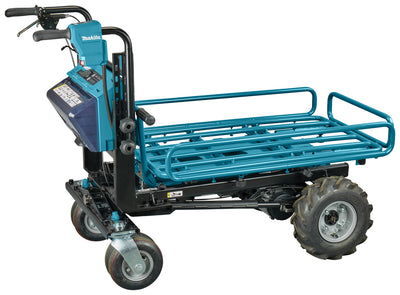 Makita dcu604z accu kruiwagen met rek | 2x 18v | body | zonder accu's laders