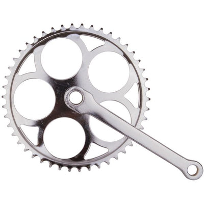 Ty crankstel 46t met spie - 170mm crankarm - chroom