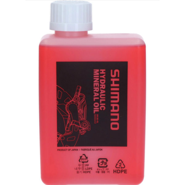 Shimano schijfrem olie mineraal - 500 ml