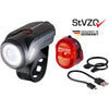 verlichtingsset Aura 35 Lux + Nugget II led oplaadbaar