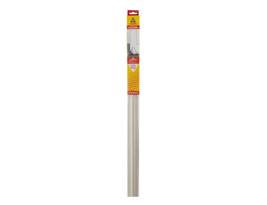Deltafix dorpelstrip - zelfklevend - kunststof - wit