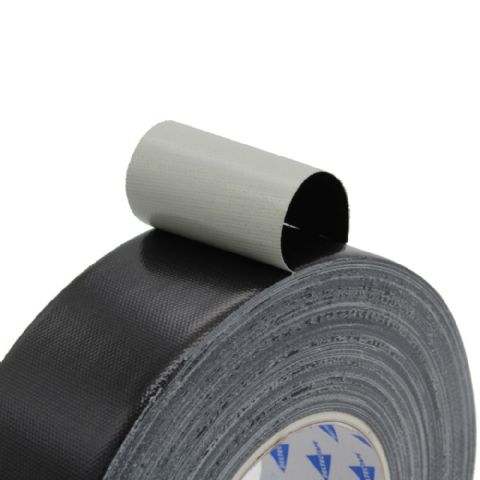 Deltec Gaffer Tape Zwart 46 mm x 50 m