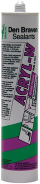 Den braven zwaluw acryl-w 310ml grijs - 10013601 - 10013601