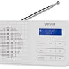 Enzo denver radio dab+ 230v of batterij + dual wekfunctie wit - 8140310