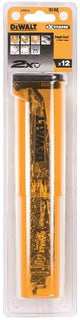 Dewalt accessoires dewalt dt2441l 12 delige reciprozaagbladen set in koker - hout metaal hout met spijkers