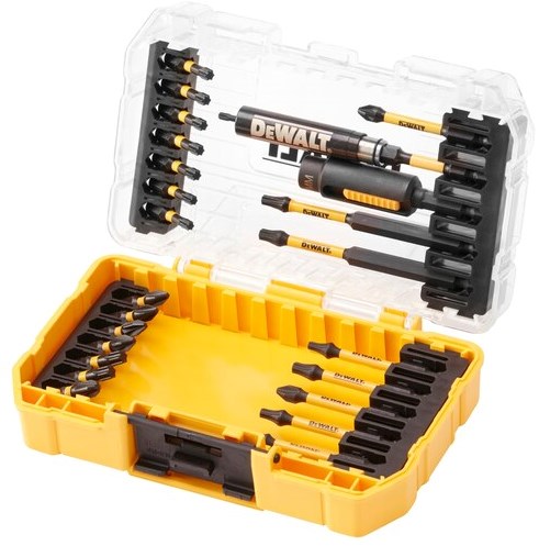 Dewalt accessoires 25-delige flextorq schroefbitset | in tough case - dt70744t-qz