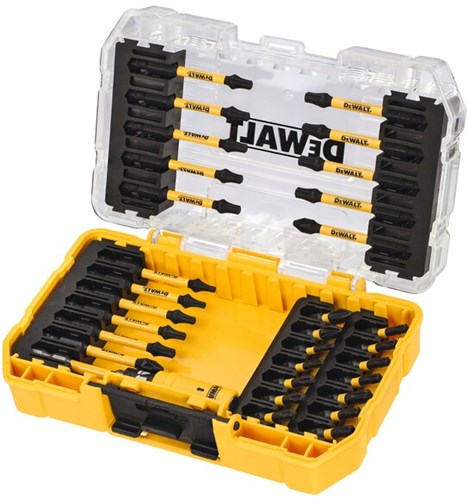 Dewalt accessoires 31-delige flextorq schroefbitset | in tough case - dt70738t-qz