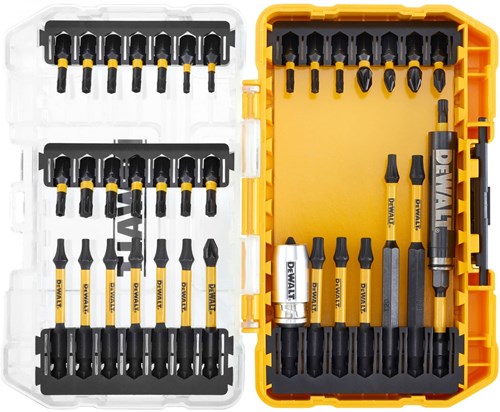Dewalt accessoires 37-delige flextorq torx schroefbitset | in tough case - dt70732t-qz