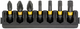 Dewalt accessoires bitset | houder + impact torsion | 25 mm | pz1 x1, pz2 x2, t15 x1, t20 x1, t25 x1, t30 x1 - dt70813-qz